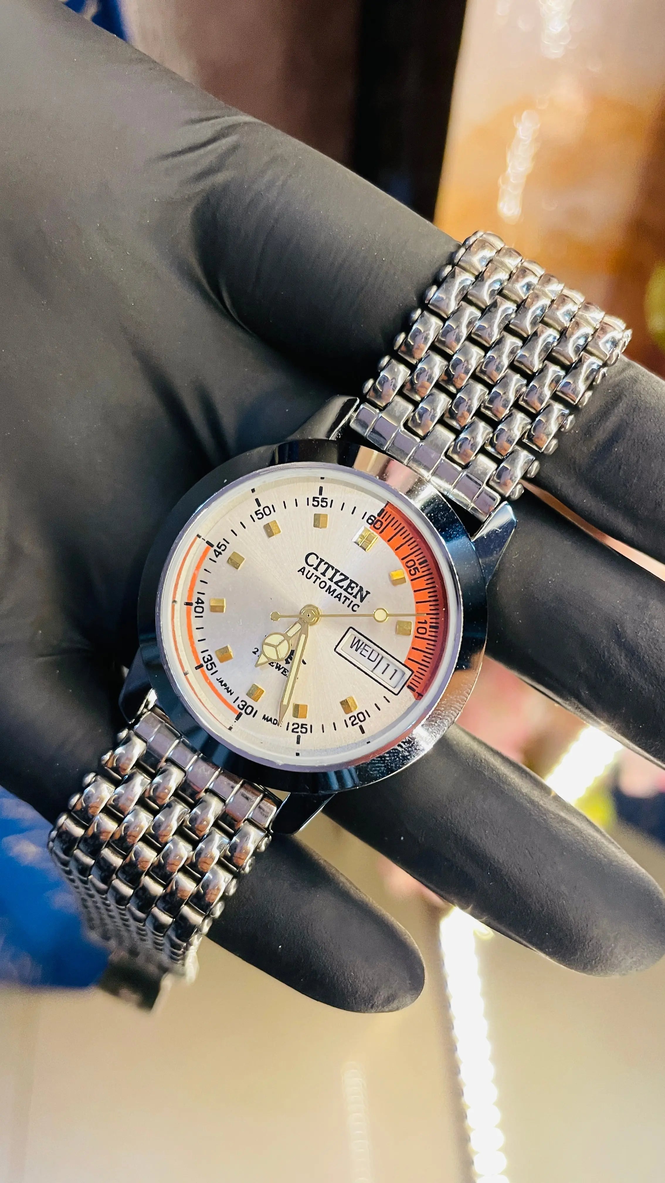 Citizen Automatic Vintage Watch – 8200 Movement | Refurbished Japan-Made Classic National Watches