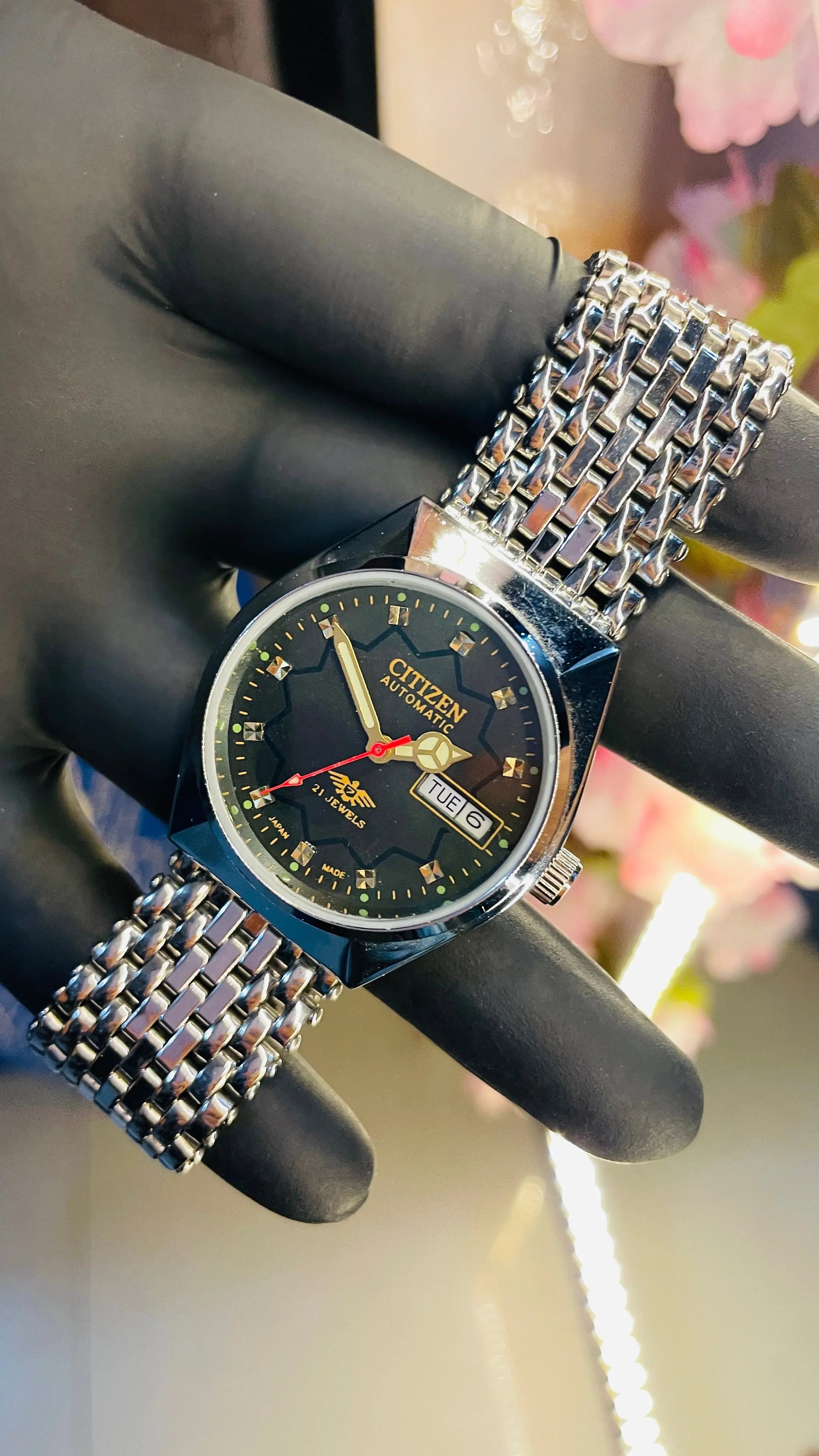 Citizen Automatic Vintage Watch – 8200 Movement | Refurbished Japan-Made Classic National Watches