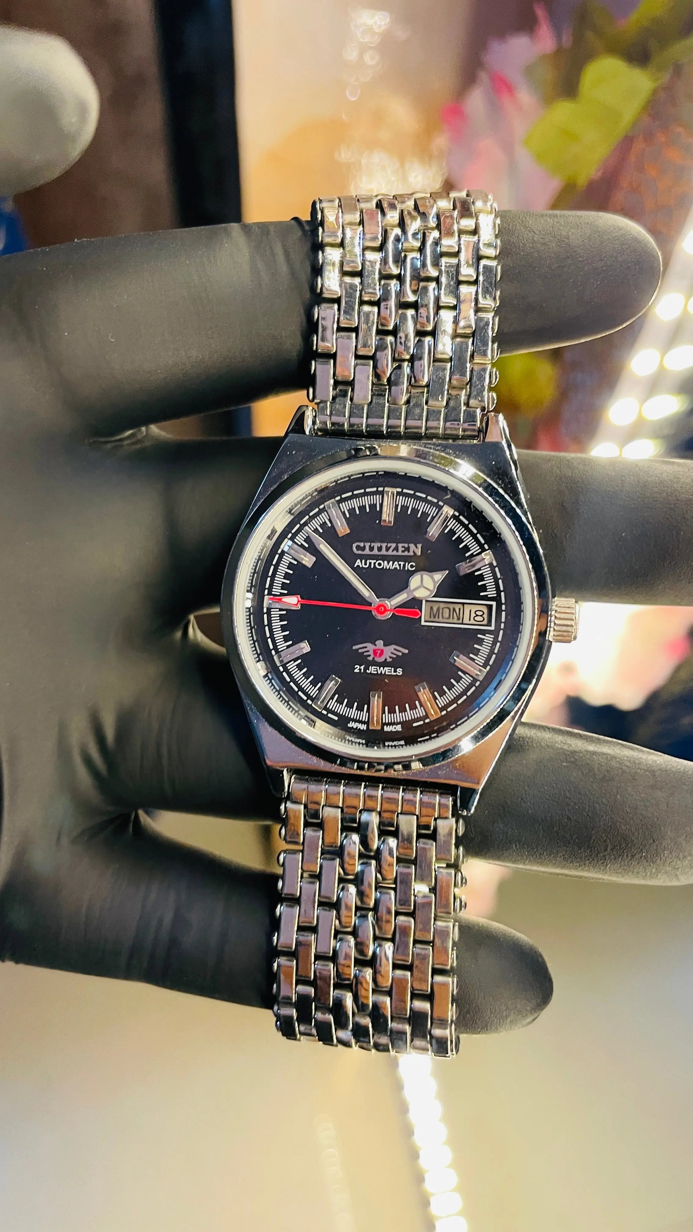 Citizen Automatic Vintage Watch – 8200 Movement | Refurbished Japan-Made Classic National Watches