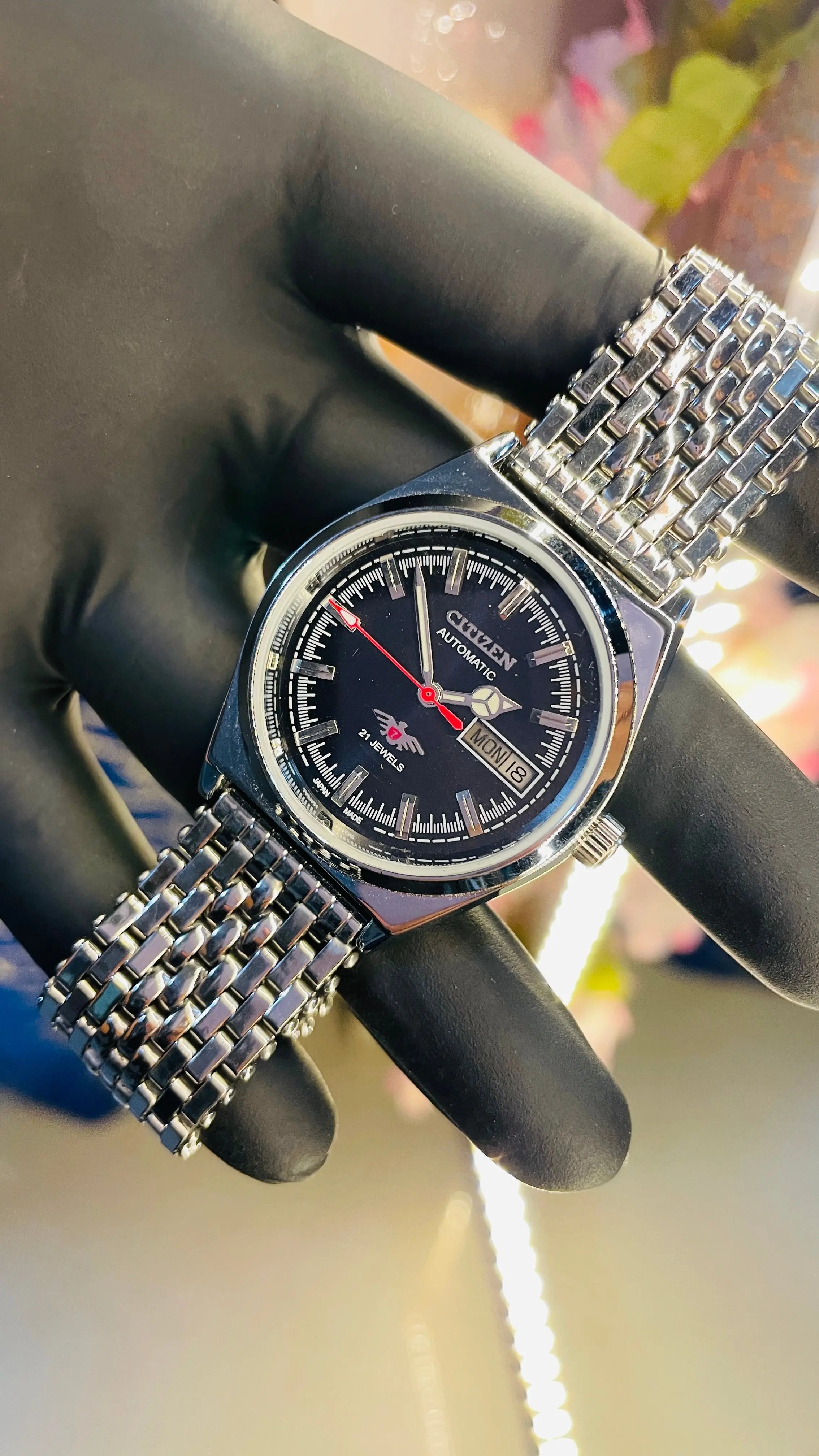 Citizen Automatic Vintage Watch – 8200 Movement | Refurbished Japan-Made Classic National Watches