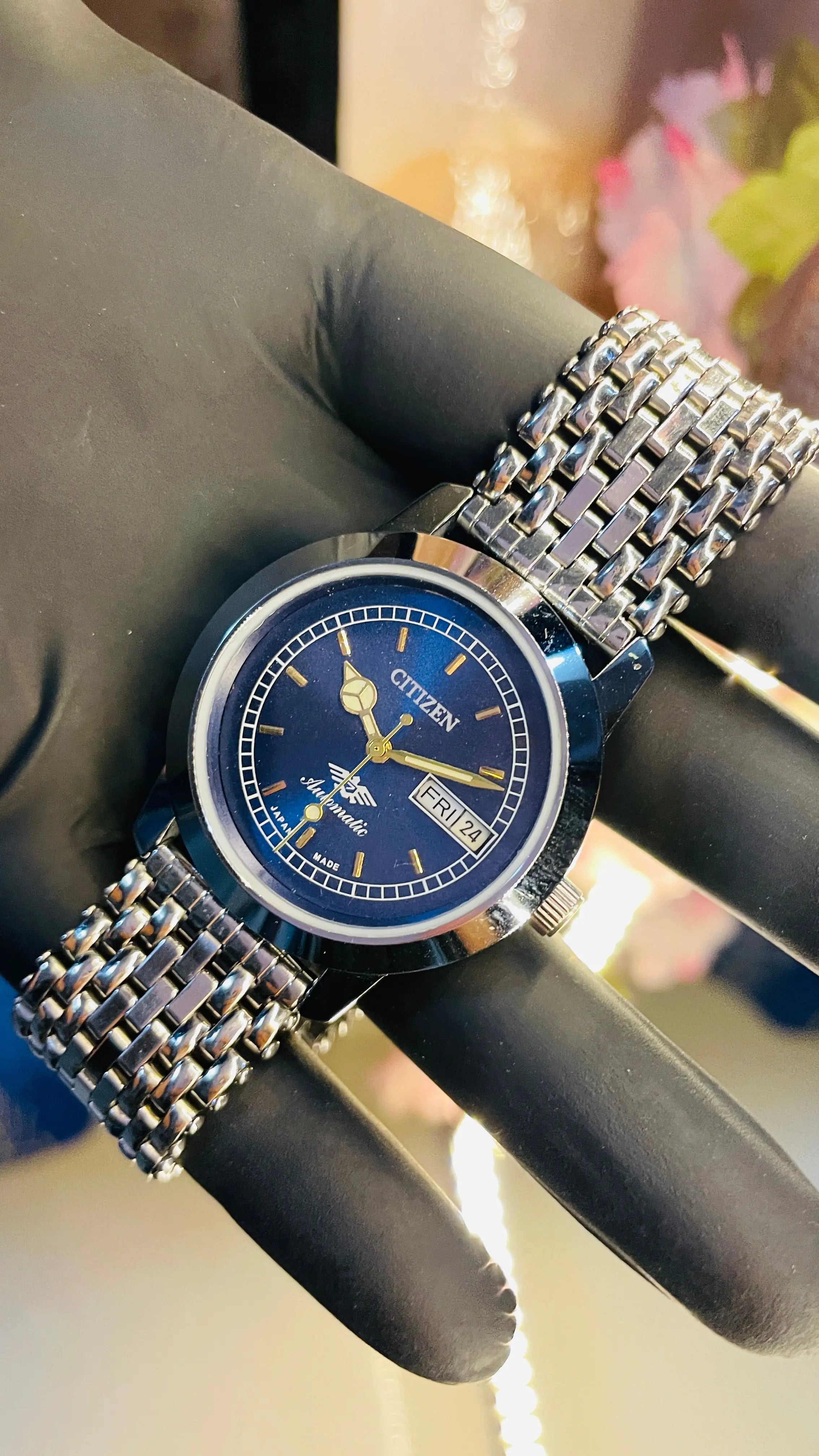 Citizen Automatic Vintage Watch – 8200 Movement | Refurbished Japan-Made Classic National Watches