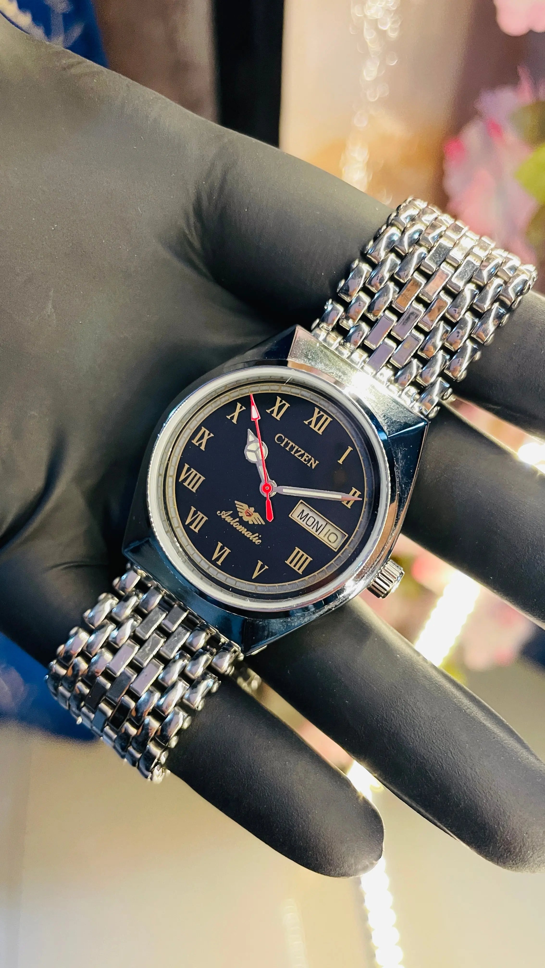 Citizen Automatic Vintage Watch – 8200 Movement | Refurbished Japan-Made Classic National Watches