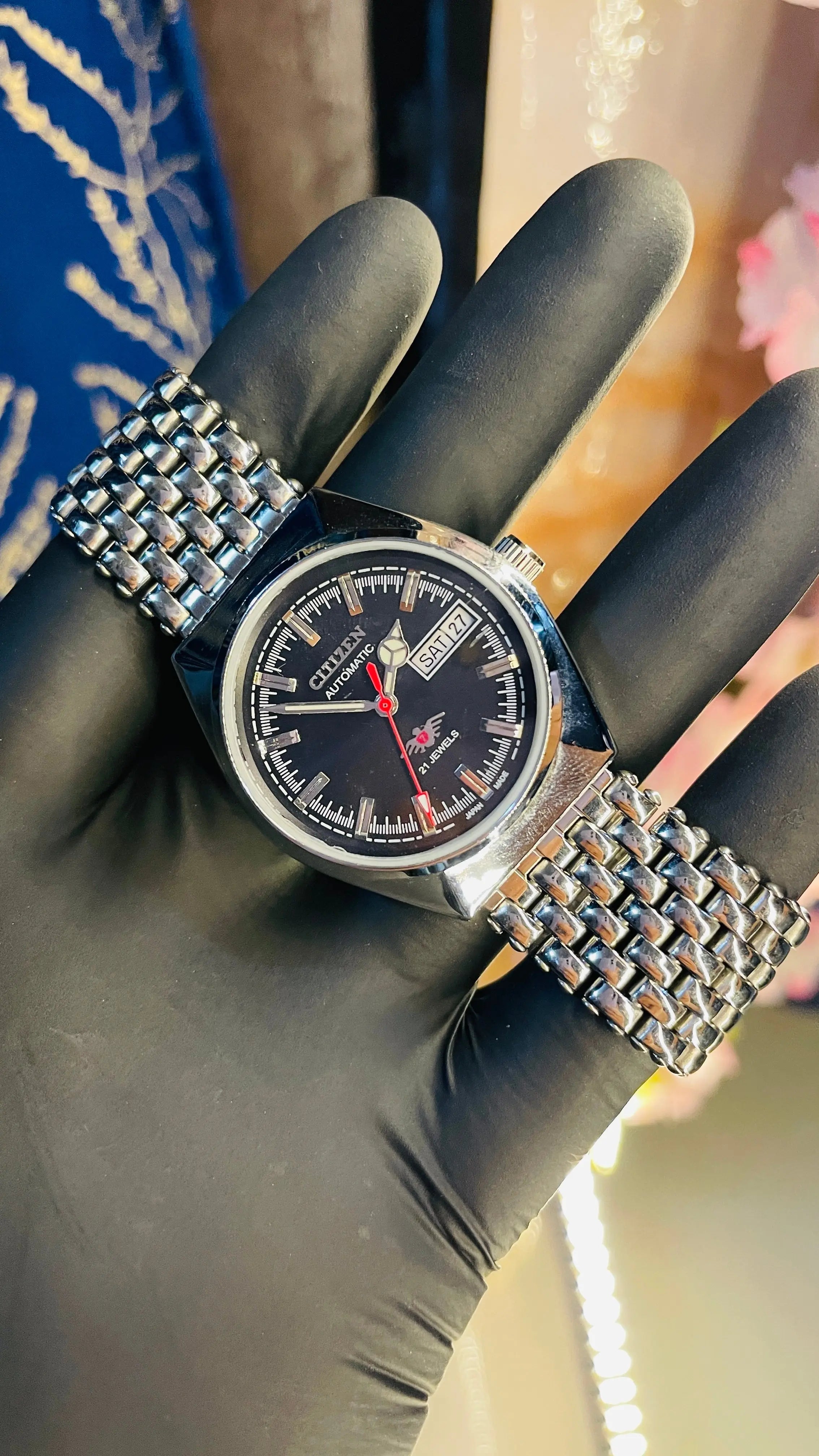 Citizen Automatic Vintage Watch – 8200 Movement | Refurbished Japan-Made Classic National Watches
