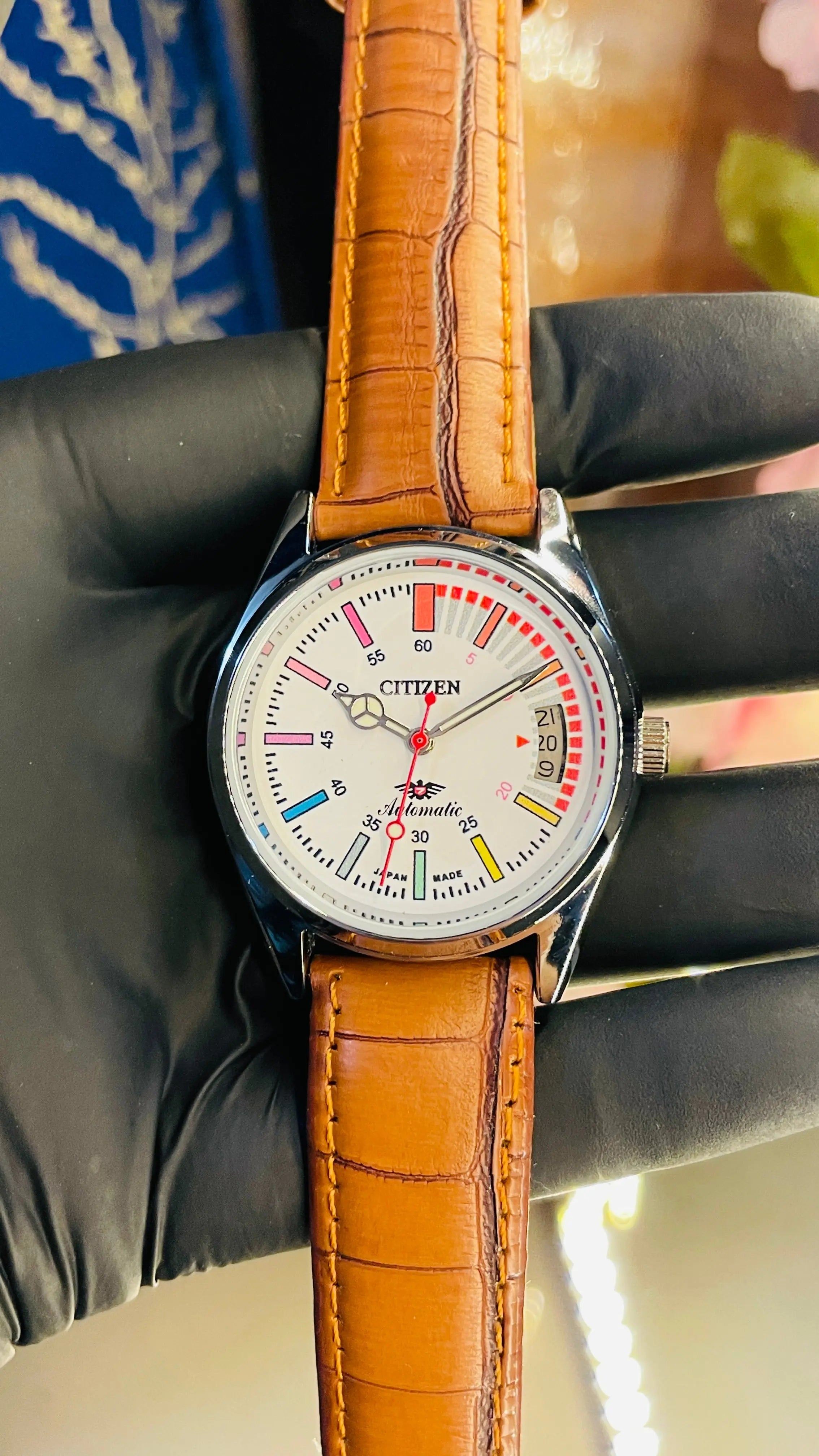 Citizen Automatic Vintage Watch – 8200 Movement | Refurbished Japan-Made Classic National Watches