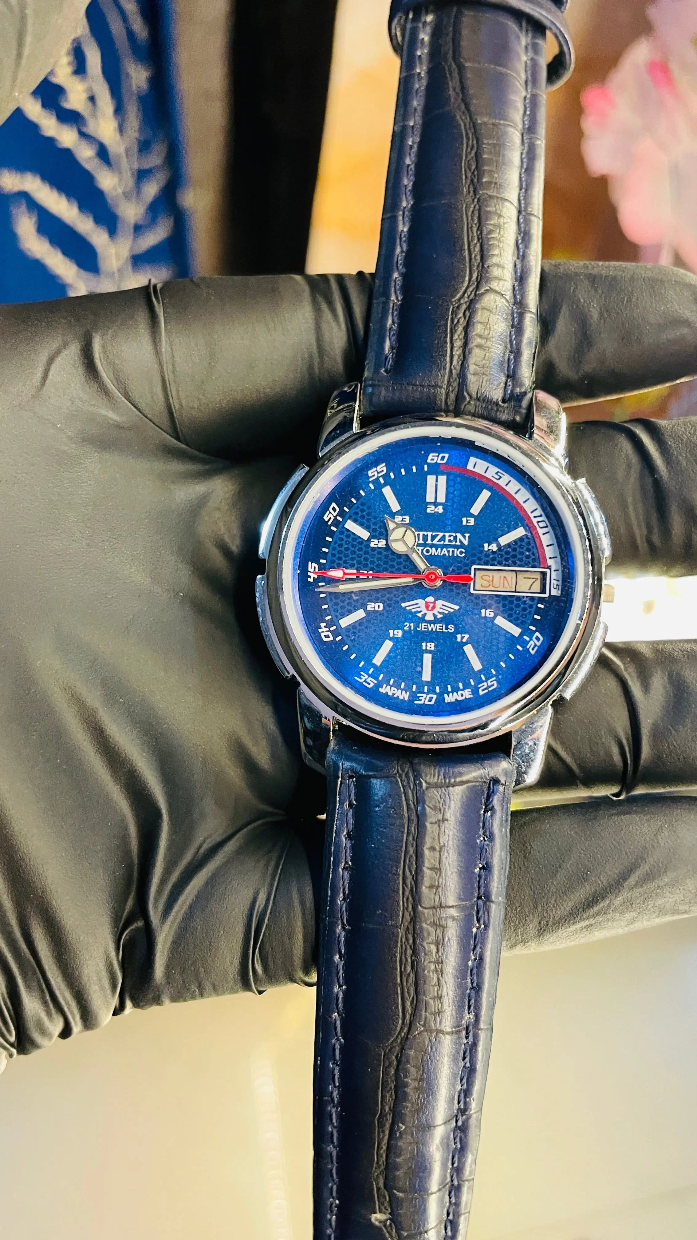Citizen Automatic Vintage Watch – 8200 Movement | Refurbished Japan-Made Classic National Watches
