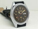 Citizen Automatic 8200 Movement stainless steel Japan Made 21 Jewels Men s Wrist Watch