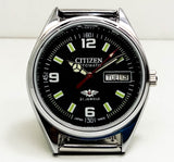 Citizen Automatic 8200 Movement stainless steel Japan Made 21 Jewels Men s Wrist Watch