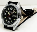 Citizen Automatic 8200 Movement stainless steel Japan Made 21 Jewels Men s Wrist Watch