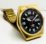 Citizen Automatic 8200 Movement stainless steel Japan Made 21 Jewels Men s Wrist Watch