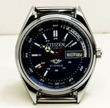 Citizen Automatic 8200 Movement stainless steel Japan Made 21 Jewels Men s Wrist Watch