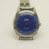 Hmt Pilot Mechanical Handwinding Movement stainless Steel Para Shock 17 Jewels Analog Dial Wrist Watch For Men