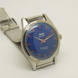 Hmt Pilot Mechanical Handwinding Movement stainless Steel Para Shock 17 Jewels Analog Dial Wrist Watch For Men