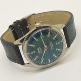 Hmt Pilot Mechanical Handwinding Movement leather Jewels Analog Dial Wrist Watch For Me