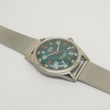 Hmt Pilot Mechanical Handwinding Movement stainless Steel Para Shock 17 Jewels Analog Dial Wrist Watch For Men