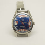 Hmt Pilot Mechanical Handwinding Movement stainless Steel Para Shock 17 Jewels Analog Dial Wrist Watch For Men National Watches