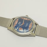 Hmt Pilot Mechanical Handwinding Movement stainless Steel Para Shock 17 Jewels Analog Dial Wrist Watch For Men