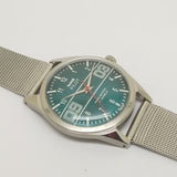 Hmt Pilot Mechanical Handwinding Movement stainless Steel Para Shock 17 Jewels Analog Dial Wrist Watch For Men