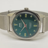 Hmt Pilot Mechanical Handwinding Movement stainless Steel Para Shock 17 Jewels Analog Dial Wrist Watch For Men