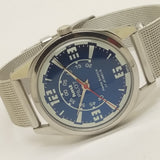 Hmt Pilot Mechanical Handwinding Movement stainless Steel Para Shock 17 Jewels Analog Dial Wrist Watch For Men