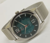 Hmt Pilot Mechanical Handwinding Movement stainless Steel Para Shock 17 Jewels Analog Dial Wrist Watch For Men