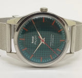 Hmt Pilot Mechanical Handwinding Movement stainless Steel Para Shock 17 Jewels Analog Dial Wrist Watch For Men National Watches