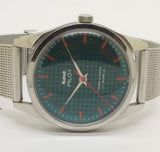 Hmt Pilot Mechanical Handwinding Movement stainless Steel Para Shock 17 Jewels Analog Dial Wrist Watch For Men