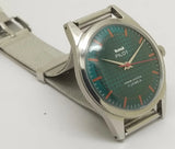 Hmt Pilot Mechanical Handwinding Movement stainless Steel Para Shock 17 Jewels Analog Dial Wrist Watch For Men National Watches