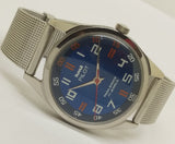 Hmt Pilot Mechanical Handwinding Movement stainless Steel Para Shock 17 Jewels Analog Dial Wrist Watch For Men