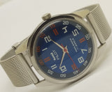 Hmt Pilot Mechanical Handwinding Movement stainless Steel Para Shock 17 Jewels Analog Dial Wrist Watch For Men