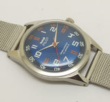 Hmt Pilot Mechanical Handwinding Movement stainless Steel Para Shock 17 Jewels Analog Dial Wrist Watch For Men