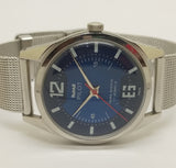 Hmt Pilot Mechanical Handwinding Movement stainless Steel Para Shock 17 Jewels Analog Dial Wrist Watch For Men