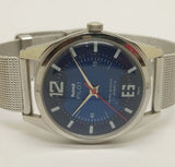 Hmt Pilot Mechanical Handwinding Movement stainless Steel Para Shock 17 Jewels Analog Dial Wrist Watch For Men National Watches