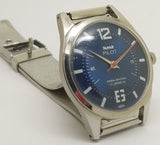 Hmt Pilot Mechanical Handwinding Movement stainless Steel Para Shock 17 Jewels Analog Dial Wrist Watch For Men