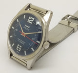 Hmt Pilot Mechanical Handwinding Movement stainless Steel Para Shock 17 Jewels Analog Dial Wrist Watch For Men National Watches