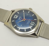 Hmt Pilot Mechanical Handwinding Movement stainless Steel Para Shock 17 Jewels Analog Dial Wrist Watch For Men National Watches