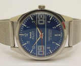 Hmt Pilot Mechanical Handwinding Movement stainless Steel Para Shock 17 Jewels Analog Dial Wrist Watch For Men