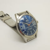 Hmt Pilot Mechanical Handwinding Movement stainless Steel Para Shock 17 Jewels Analog Dial Wrist Watch For Men