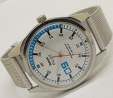 Hmt Pilot Mechanical Handwinding Movement stainless Steel Para Shock 17 Jewels Analog Dial Wrist Watch For Men