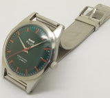 Hmt Pilot Mechanical Handwinding Movement stainless Steel Para Shock 17 Jewels Analog Dial Wrist Watch For Men