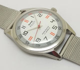 Hmt Pilot Mechanical Handwinding Movement stainless Steel Para Shock 17 Jewels Analog Dial Wrist Watch For Men National Watches