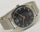 Hmt Pilot Mechanical Handwinding Movement stainless Steel Para Shock 17 Jewels Analog Dial Wrist Watch For Men National Watches