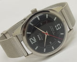 Hmt Pilot Mechanical Handwinding Movement stainless Steel Para Shock 17 Jewels Analog Dial Wrist Watch For Men