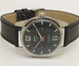 Hmt Pilot Mechanical Handwinding Movement leather Jewels Analog Dial Wrist Watch For Men National Watches