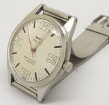 Hmt Pilot Mechanical Handwinding Movement stainless Steel Para Shock 17 Jewels Analog Dial Wrist Watch For Men