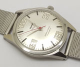 Hmt Pilot Mechanical Handwinding Movement stainless Steel Para Shock 17 Jewels Analog Dial Wrist Watch For Men