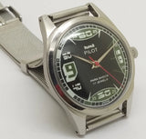 Hmt Pilot Mechanical Handwinding Movement stainless Steel Para Shock 17 Jewels Analog Dial Wrist Watch For Men National Watches