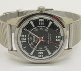 Hmt Pilot Mechanical Handwinding Movement stainless Steel Para Shock 17 Jewels Analog Dial Wrist Watch For Men