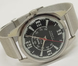 Hmt Pilot Mechanical Handwinding Movement stainless Steel Para Shock 17 Jewels Analog Dial Wrist Watch For Men