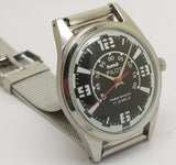 Hmt Pilot Mechanical Handwinding Movement stainless Steel Para Shock 17 Jewels Analog Dial Wrist Watch For Men National Watches