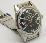 Hmt Pilot Mechanical Handwinding Movement stainless Steel Para Shock 17 Jewels Analog Dial Wrist Watch For Men